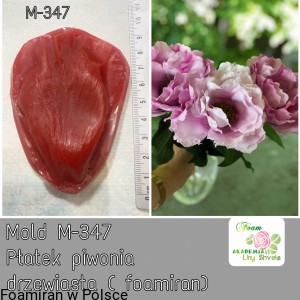 Mold M-347 - płatek piwonie drzewiastej 