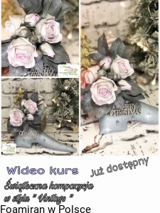 Wideo kurs „ Świąteczna kompozycja w stylu Vintage”. Dostęp do kursu 