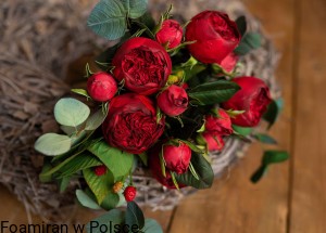 Kurs online „ Róża Red piano „ z foamiranu . Dostęp do kursu.