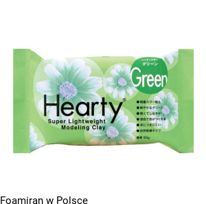 Masa super lekka "Hearty soft 50 g , kolor zielony