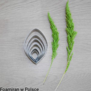 Wykrawacz (kater) do zimnej porcelany . 0026- listek jaśmin