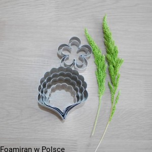 Wykrawacz (kater) do zimnej porcelany  , rozmiar L. 0083 - zestaw do zrobienia truskawki