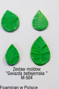 Zestaw moldow Gwiazda Betlejemska -4 szt. M-504