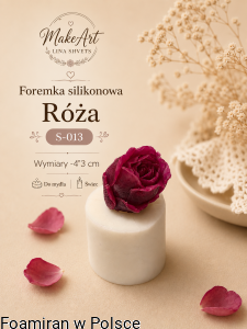 Forma silikonowa Roza S-013