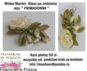 Wideo kurs " Róża Primadonna "
