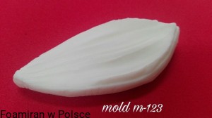 Mold m-123. Płatek żonkil , Dalie .