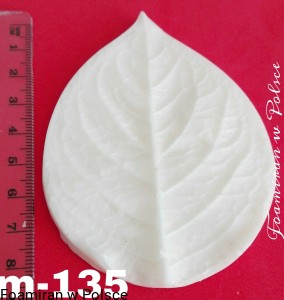 Mold m-135. Listek uniwersalny , listek hortensje średni 
